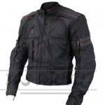 Retro sports Motorbike Cowhide Leather Jacket Motorcycle Racing Jacket ALL-SIZE
